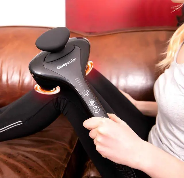 Alt view image 4 of 8 - Carepeutic Bionic-Point Heat and Cold Professional Handheld Massager