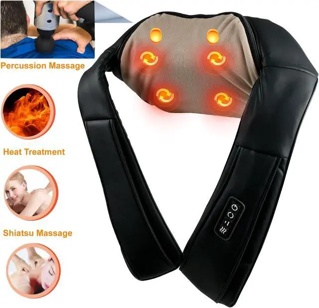 Alt view image 3 of 6 - Carepeutic Swedish Total Neck and Shoulder Stress Relieving Massager