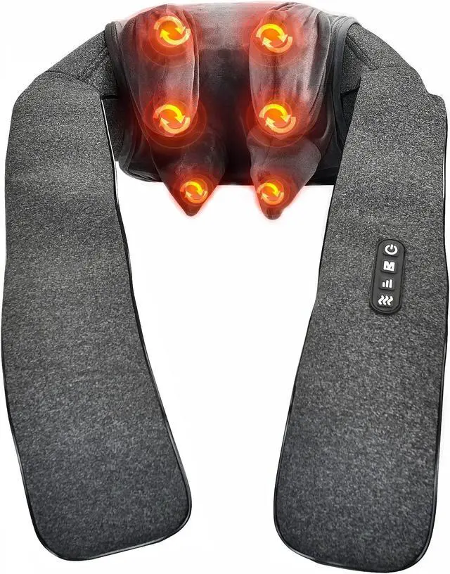 Alt view image 2 of 5 - Carepeutic Finger Squeezing Neck and Shoulder 5D Massager