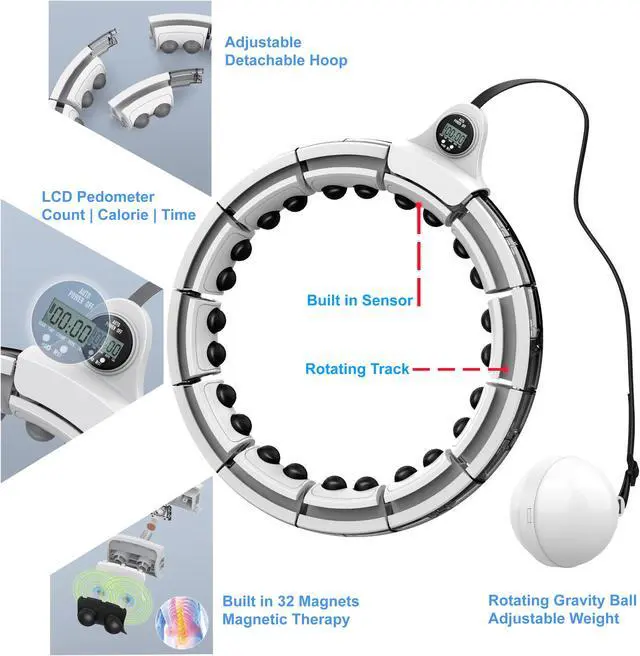 Alt view image 3 of 4 - Carepeutic Smart Non-Dropping Aerobic Hula Exerciser