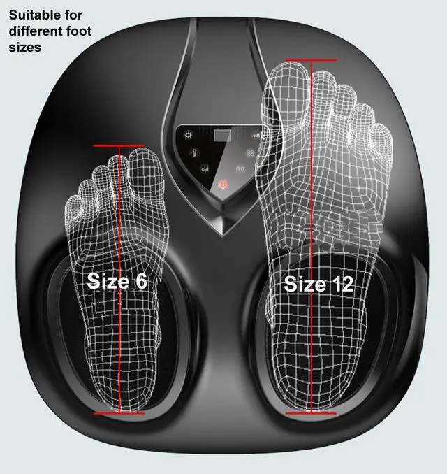 Alt view image 7 of 7 - Carepeutic The Ultimate 6D Foot Reflexology Machine