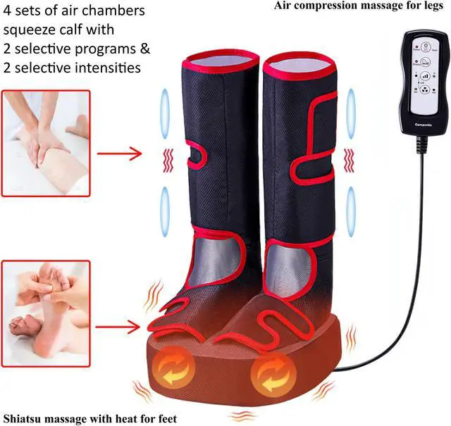Alt view image 4 of 5 - Carepeutic Double Relief Foot and Calf Massager