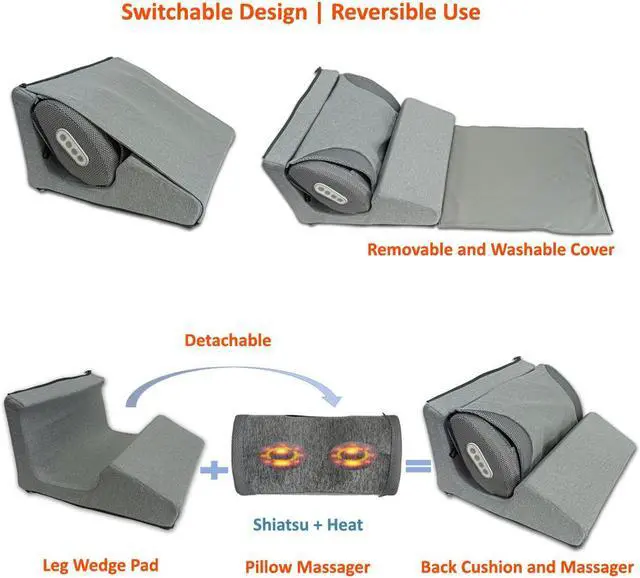 Alt view image 6 of 7 - Carepeutic Triple Motion Massage Cushion