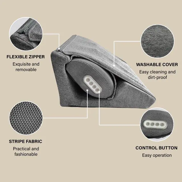 Alt view image 7 of 7 - Carepeutic Triple Motion Massage Cushion