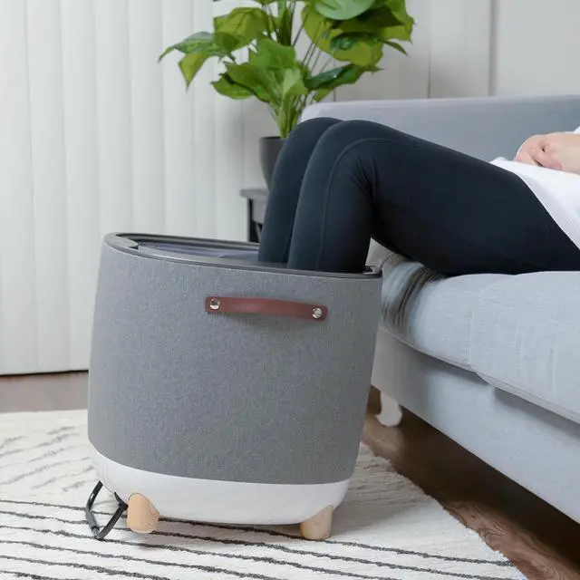 Alt view image 3 of 7 - Carepeutic Comfy Home Ottoman Massager