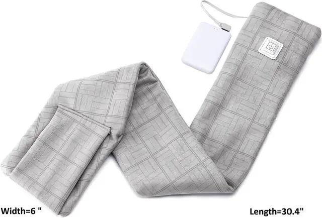 Alt view image 6 of 6 - Carepeutic Cordless Cozy Wearable Heating Scarf