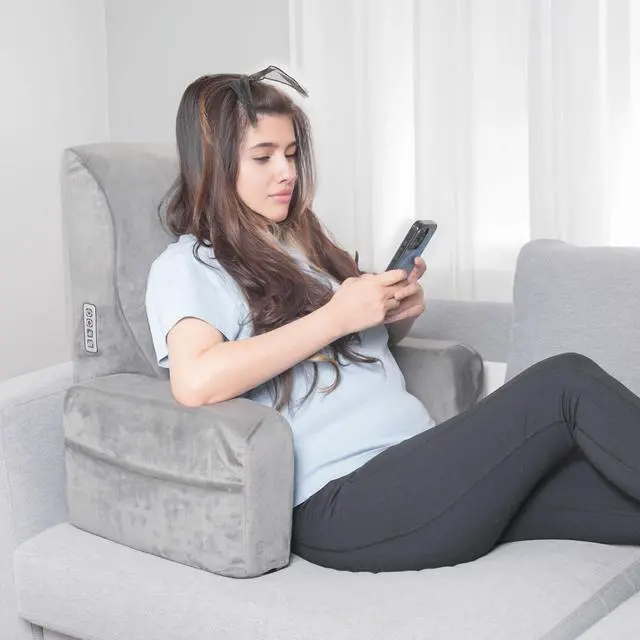 Alt view image 2 of 5 - Carepeutic Ergo Comfort Reading Lounge Massage Cushion