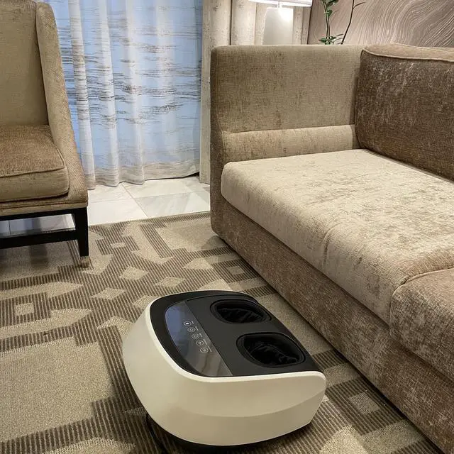 Alt view image 5 of 5 - Carepeutic Ionic Air Compression Shiatsu Foot Massager with UV Light and Heat Therapy