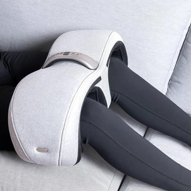 Alt view image 4 of 7 - Carepeutic Dual Action Knee and Calf Compression Massager with Vibration and Heat