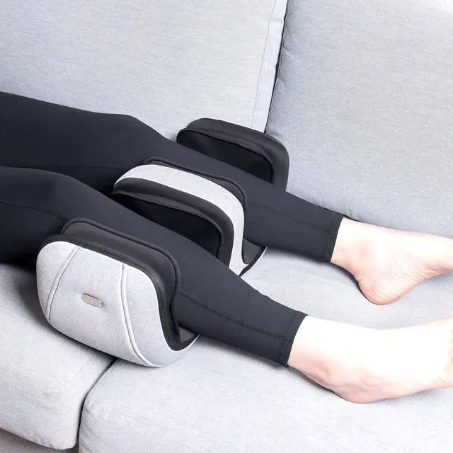 Alt view image 3 of 7 - Carepeutic Dual Action Knee and Calf Compression Massager with Vibration and Heat