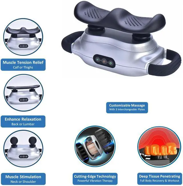 Alt view image 4 of 7 - Carepeutic Shake-O-Max Full Body Workout and Relief Vibration Massage Machine
