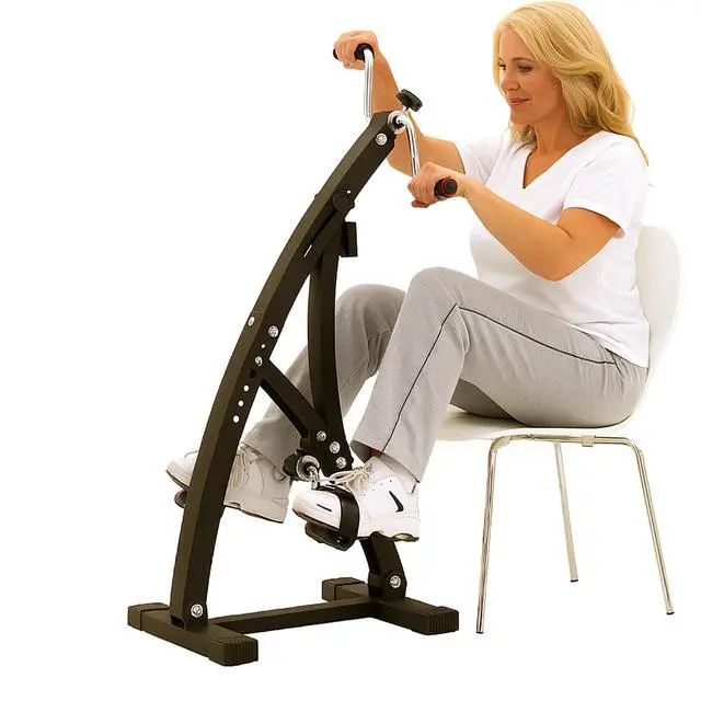 Alt view image 2 of 7 - Carepeutic BetaFlex HomePhysio Total Body Malibu Exercise Bike