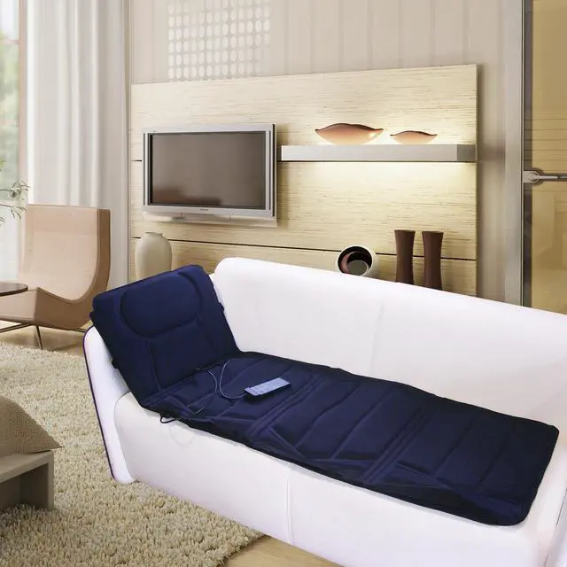 Alt view image 2 of 6 - Carepeutic Targeted Zone Deluxe Vibration Massage Mat with Heat