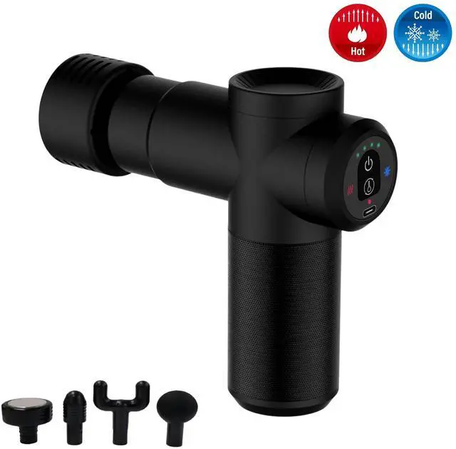 Alt view image 5 of 6 - Carepeutic Cordless Percussion Massage Gun with Hot or Cold Option