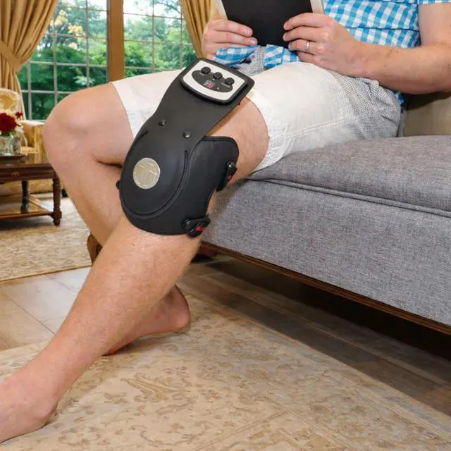 Alt view image 2 of 6 - Carepeutic Knee and Joint Physiotherapy Vibration Massager with Infrared Heat