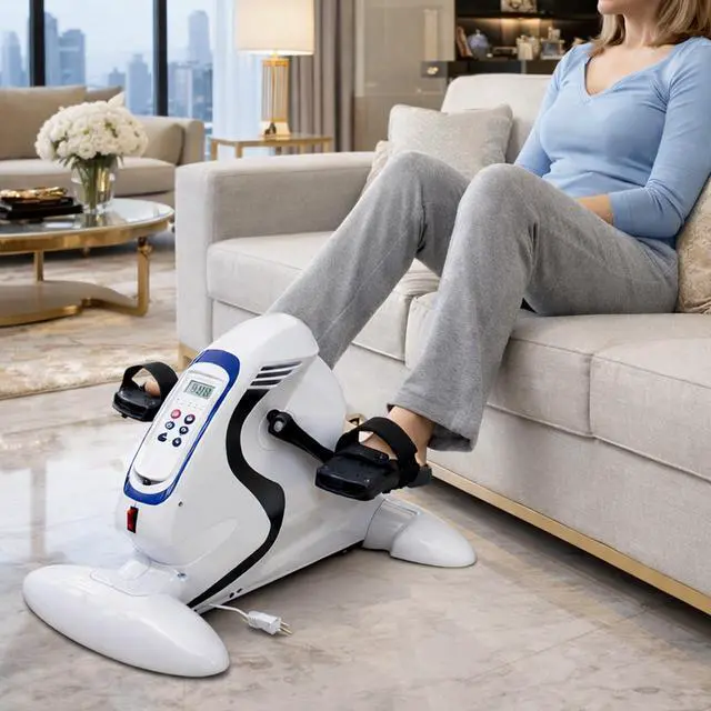 Alt view image 7 of 7 - BetaFlex Motorized Smart Pedal Exerciser with Personalized Training Programs and Real Time Performance Tracking
