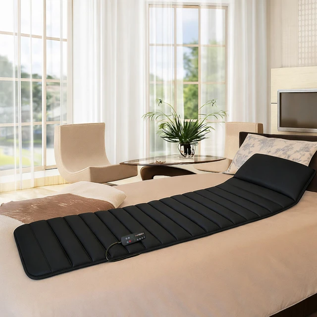 Alt view image 4 of 5 - Carepeutic Targeted Zone Deluxe Vibration Massage Mat with Heat