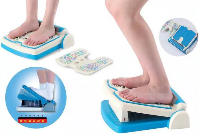 Alt view image 2 of 4 - Carepeutic KH512A Acupuncture Points Slant Incline Calf Stretch Board