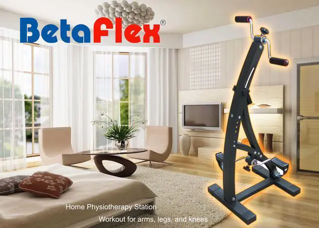 Alt view image 3 of 7 - Carepeutic BetaFlex HomePhysio Total Body Malibu Exercise Bike