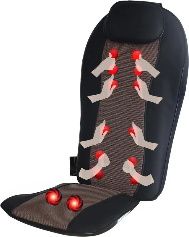 Main image of Carepeutic Relax Micro-Control Shiatsu Oscillation Massager With Vibration and Heat Therapy - Full Back