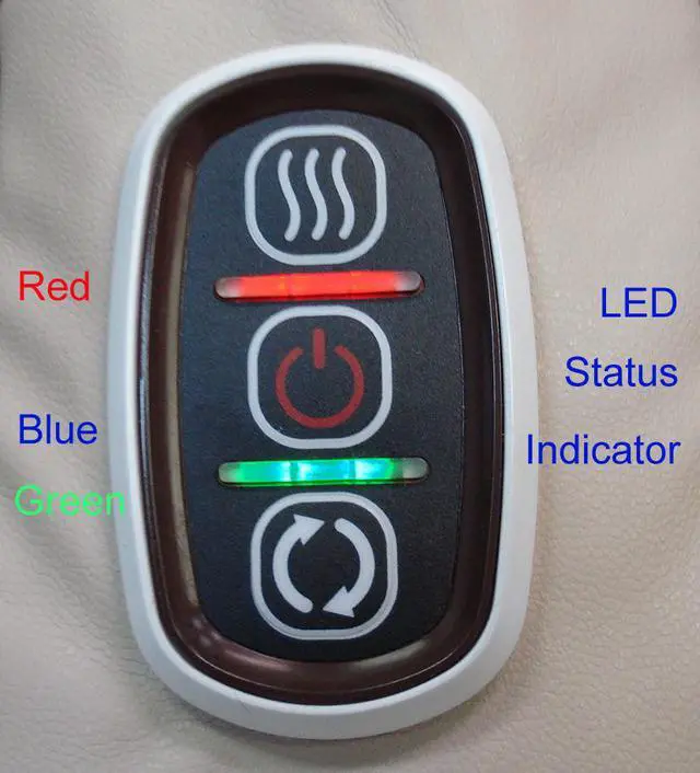 Alt view image 4 of 5 - Carepeutic KH269A Deluxe Swedish Shiatsu Kneading Full Body Massager with Heated Therapy