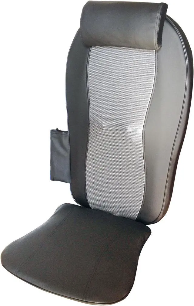 Alt view image 3 of 6 - Carepeutic KH261A Deluxe Shiatsu and Swing Back Massager with Heated Therapy and Vibration Massage Cushion