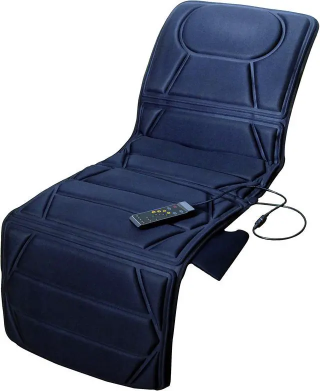 Alt view image 3 of 9 - Carepeutic Targeted Zone Deluxe Vibration Massage Mat with Heat Therapy