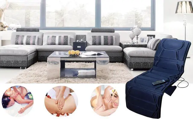 Main image of Carepeutic Targeted Zone Deluxe Vibration Massage Mat with Heat Therapy