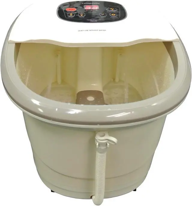 Alt view image 4 of 7 - Carepeutic Motorized Hydro Therapy Deluxe Foot and Leg Spa Bath Massager