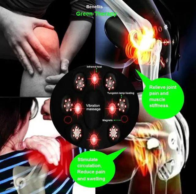 Alt view image 3 of 4 - Carepeutic Knee and Joint Physiotherapy Massage with Heat Therapy