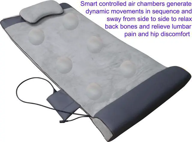 Alt view image 6 of 6 - Carepeutic Motorized Yoga-Dynamic Air Compression Massage Mat