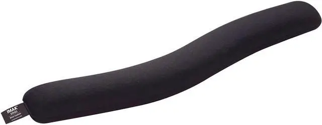 Alt view image 5 of 9 - Imak Nonskid Keyboard Wrist Cushion 15.75 x 10 Black A10173