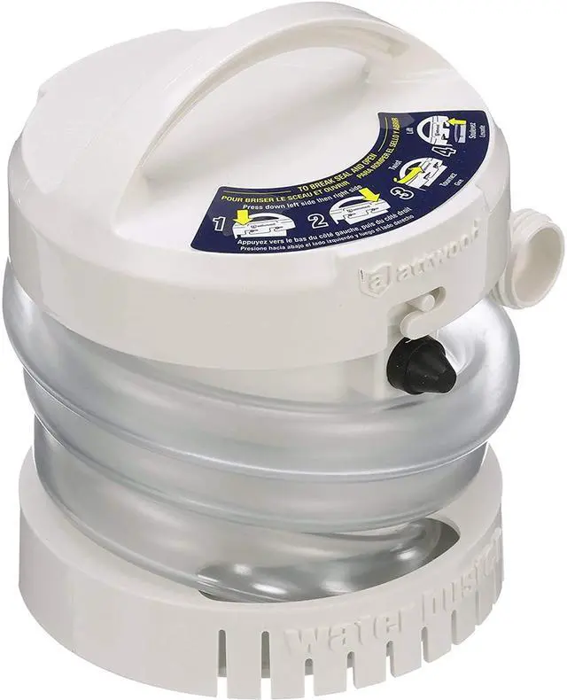 Alt view image 4 of 14 - ATTWOOD MARINE ATTWOOD WATER BUSTER PORTABLE PUMP 200 GPH 4140-4