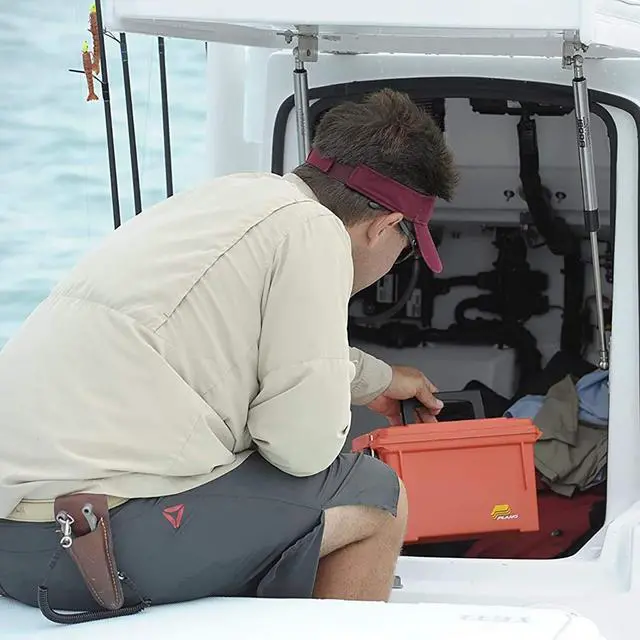 Alt view image 4 of 5 - PLANO 1312 MARINE DRY BOX ORANGE