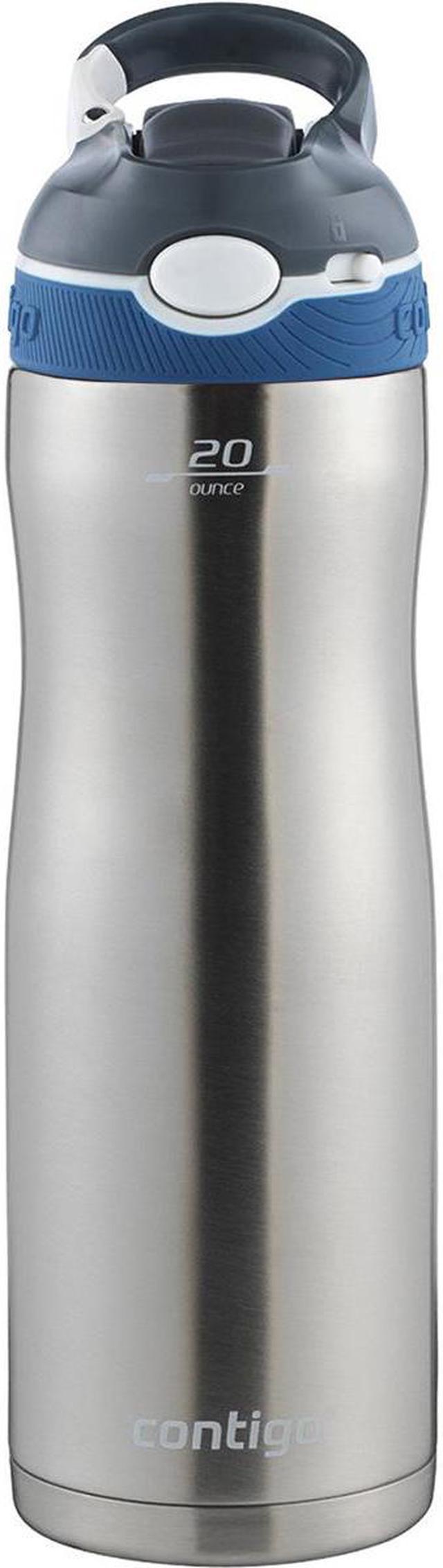 Contigo 20 oz. Ashland Chill Autospout Stainless Steel Water Bottle -  Monaco 