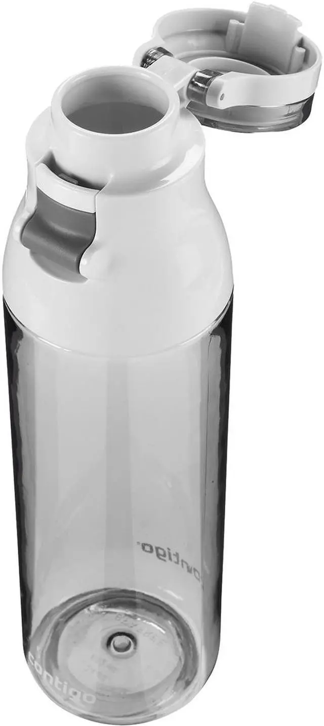 Alt view image 4 of 7 - Contigo 24 oz. Jackson Wide Mouth Water Bottle - Smoke