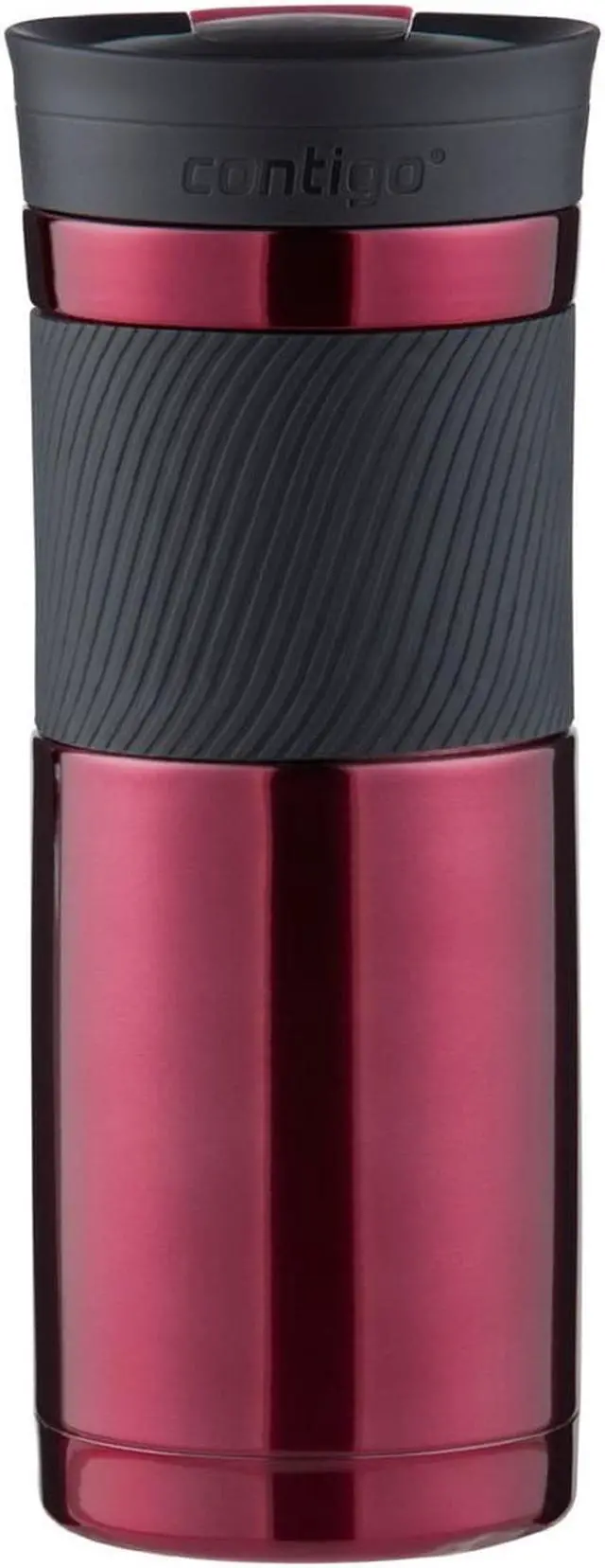 Alt view image 5 of 6 - Contigo 20 oz. Byron SnapSeal Stainless Steel Insulated Travel Mug - Vivacious