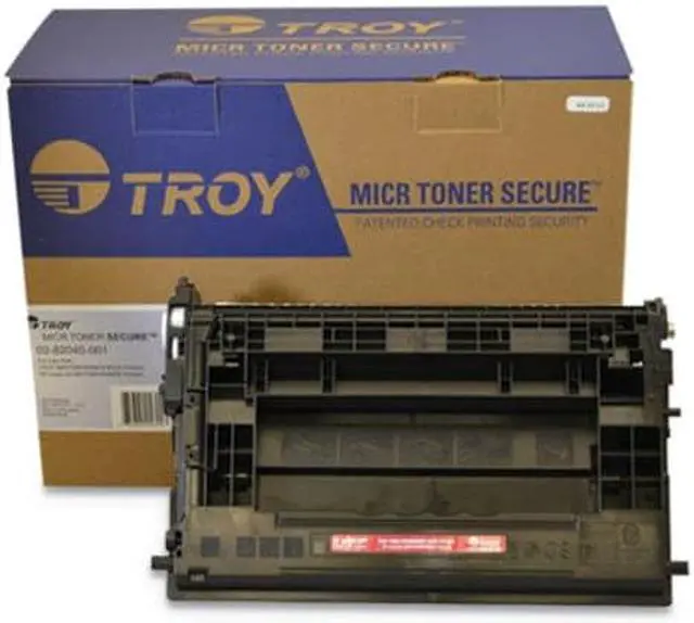 Alt view image 6 of 6 - Troy Group 02-82040-001 MICR Secure Toner Cartridge (Alternative for HP 37A/CF237A) - Black