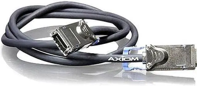 Alt view image 2 of 6 - Axiom 444477-B21-AX Ethernet 10Gbase-Cx4 Cable - Cx4 (M) To Cx4 (M) - 1.6 Ft - For Hpe 1:10, 10, 6120, Blc3000 Enclosure, Virtual Connect Flex-10 10