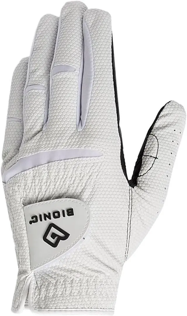 Alt view image 2 of 5 - Bionic Men's Left Hand Relax Grip 2.0 Golf Glove - Large - Black