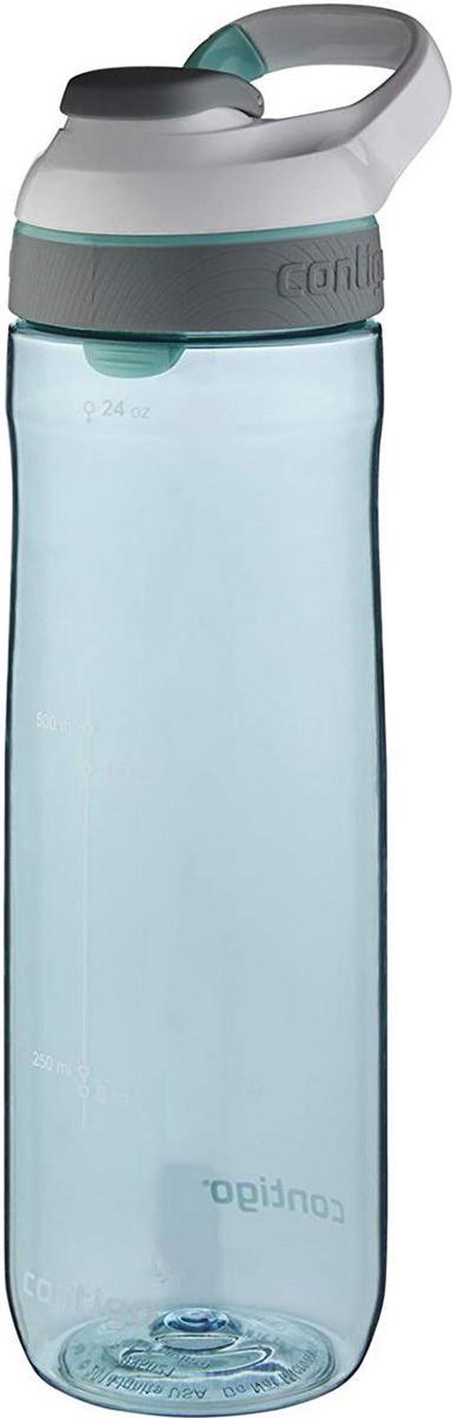 Contigo 24 oz. Cortland Autoseal Water Bottle - Grayed Jade/Bone Lid 