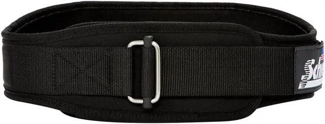 Alt view image 7 of 14 - Schiek Sports Model 2004 Nylon 4 3/4" Weight Lifting Belt - Large - Black