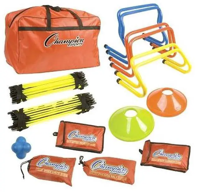 Alt view image 2 of 4 - Champion Sports SAGKIT Speed and Agility Kit with Carry Bag