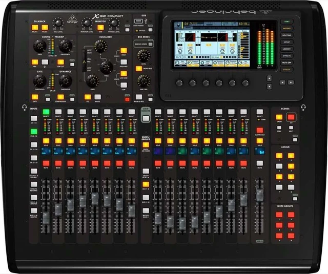 Alt view image 2 of 3 - Behringer X32COMPACT Compact 40-Input Digital Mixer