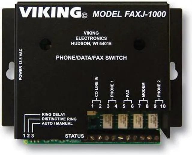 Main image of Viking Electronics VK-FAXJ-1000 FaxJack Phone/Fax Switch