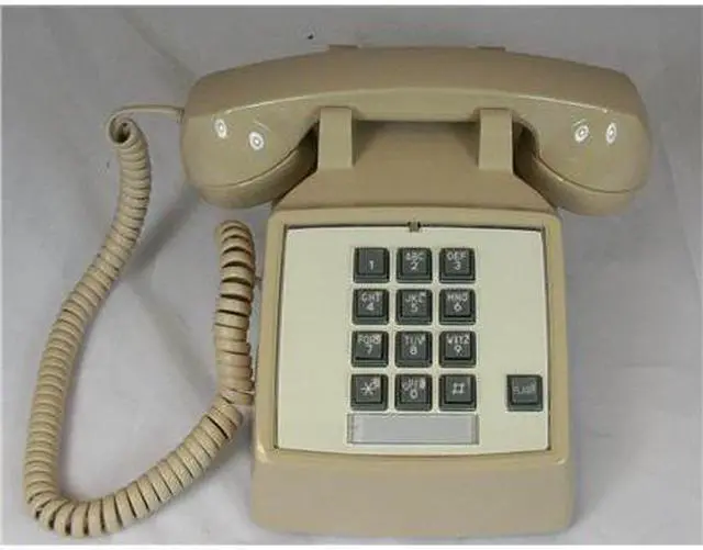 Main image of Cortelco ITT-2500-V-20F 250044-VBA-20F Desk w/ Flash - Ash