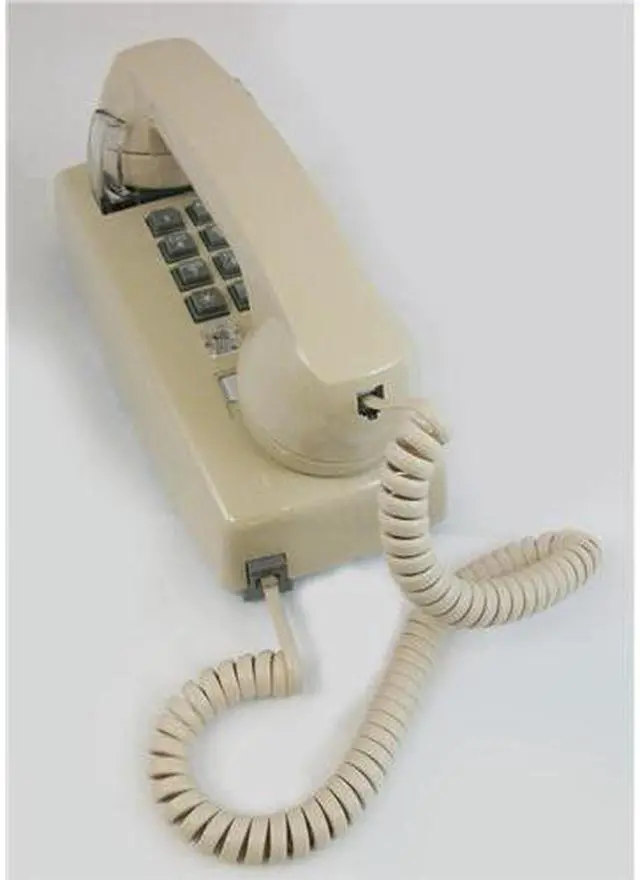 Main image of Cortelco ITT-2554-27F 255444-VBA27F Wall w/ Flash/Message- Ash