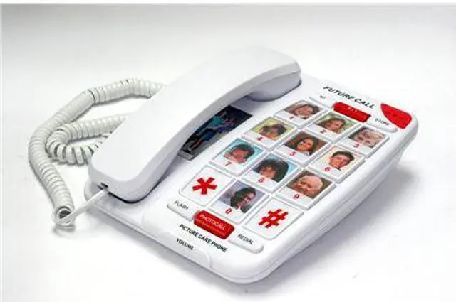 Main image of Future-Call FC-1007 Picture Care Phone with 40dB