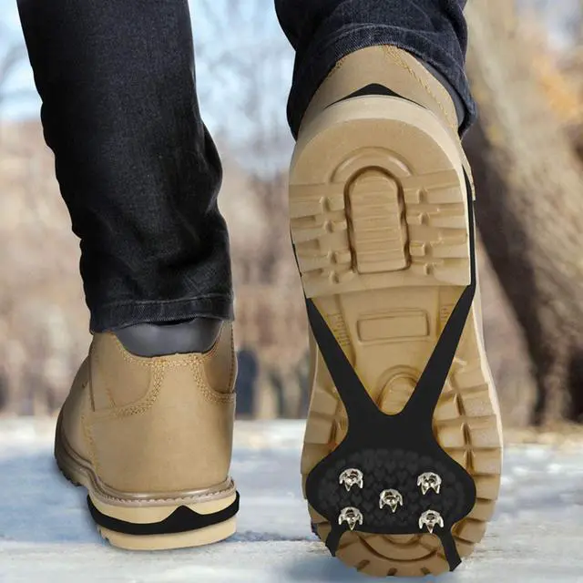 Alt view image 4 of 7 - Tread Pro Ice Cleats - One Size Fits All for Safe Winter Walking