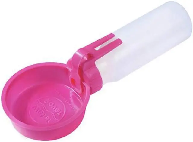 Main image of Water Rover Regular 4-Inch Bowl and 15-Ounce Bottle, Pink